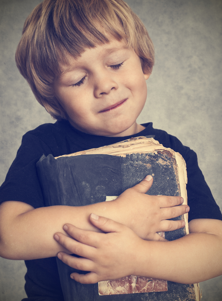 little boy hugging Bible trc guest post